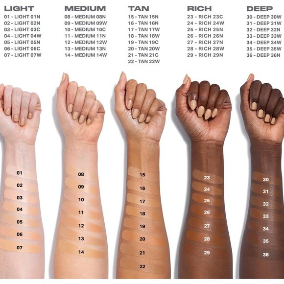 Morphe Lightform Extended Hydration Foundation ~ Light 04W (Golden) 30ml NIB - Picture 7 of 10